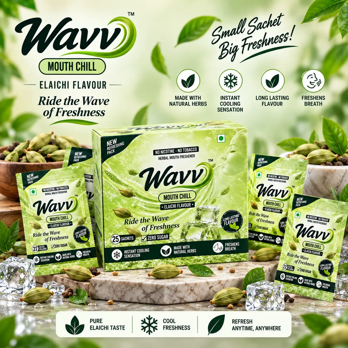 WAVV Elaichi Mouth Freshener